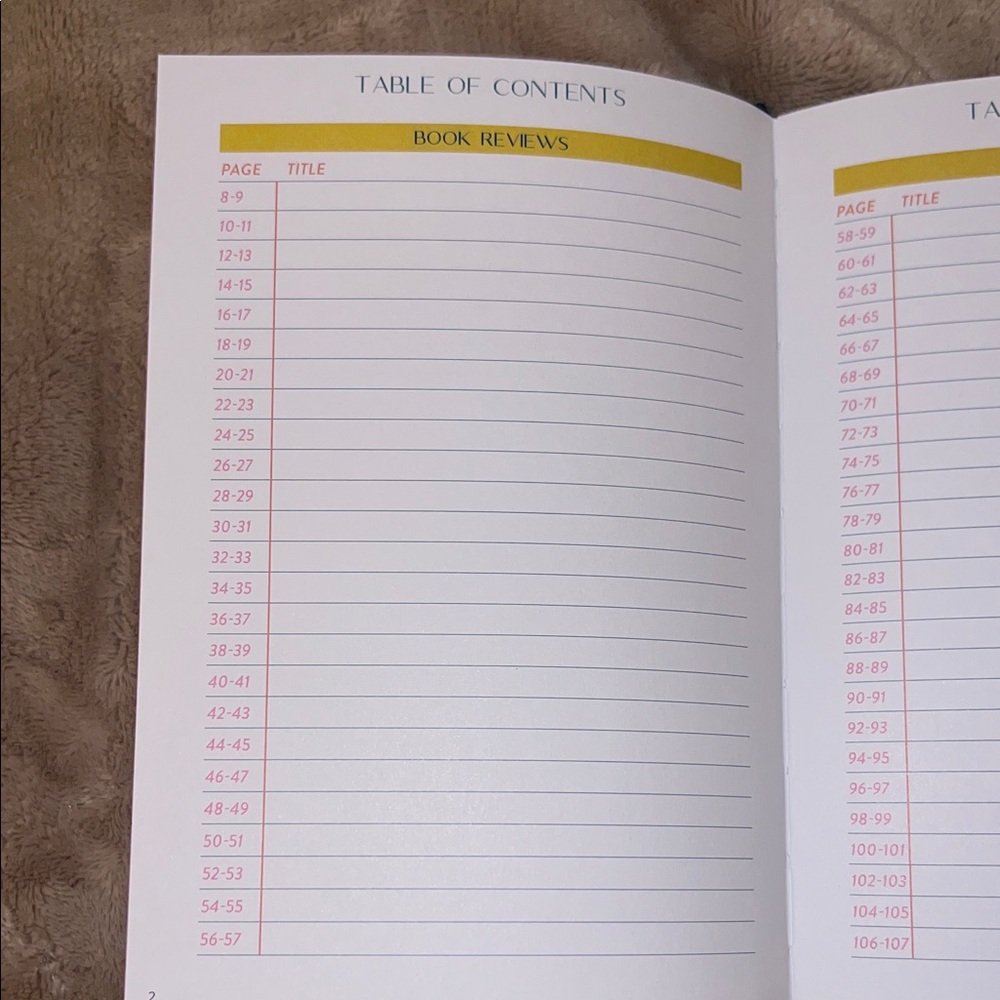 Book Lovers Journal - Colorful Design - Picture 6 of 6